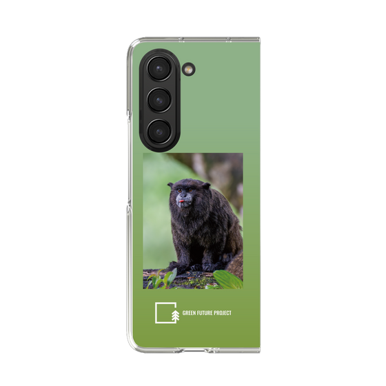 クリアケース［ Green Future Project - Black-mantled Tamarin ］