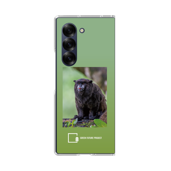 クリアケース［ Green Future Project - Black-mantled Tamarin ］