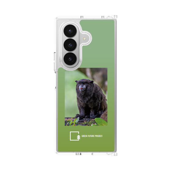 クリアケース［ Green Future Project - Black-mantled Tamarin ］