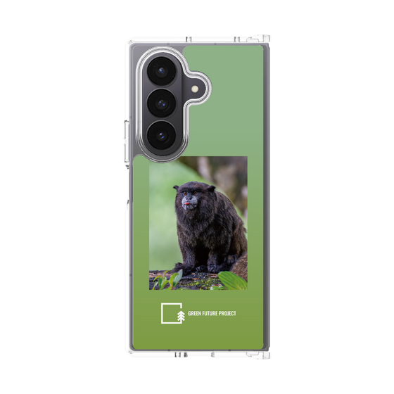 クリアケース［ Green Future Project - Black-mantled Tamarin ］