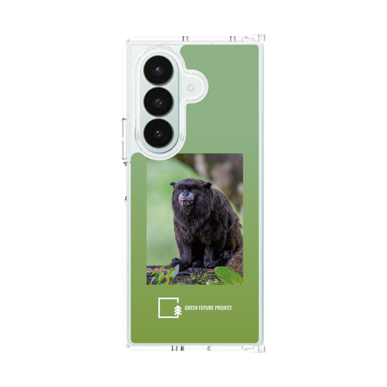 クリアケース［ Green Future Project - Black-mantled Tamarin ］
