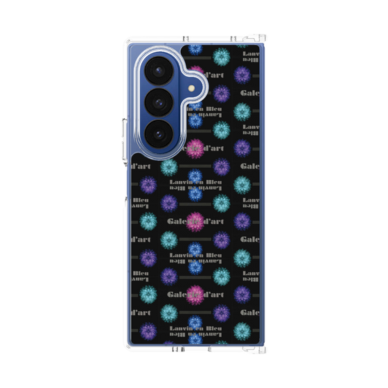 クリアケース［ LANVIN en Bleu - Flower pattern ］