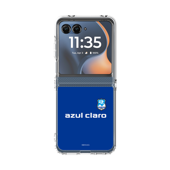 クリアケース［ アスルクラロ沼津 - エンブレムロゴ - ネイビー ］