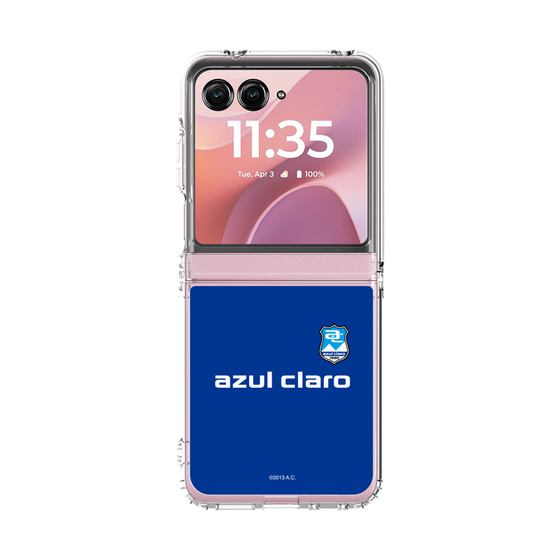 クリアケース［ アスルクラロ沼津 - エンブレムロゴ - ネイビー ］