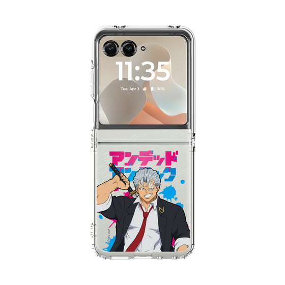 クリアケース［ アンデッドアンラック - ペイント - アンディ ］