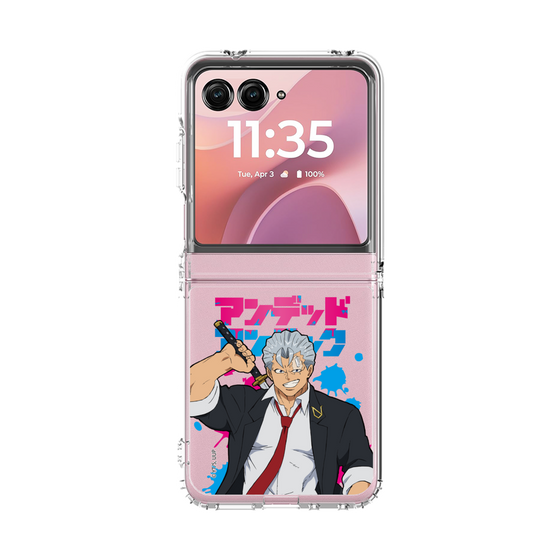 クリアケース［ アンデッドアンラック - ペイント - アンディ ］