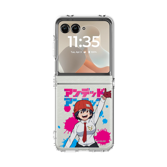 クリアケース［ アンデッドアンラック - ペイント - 出雲風子 ］