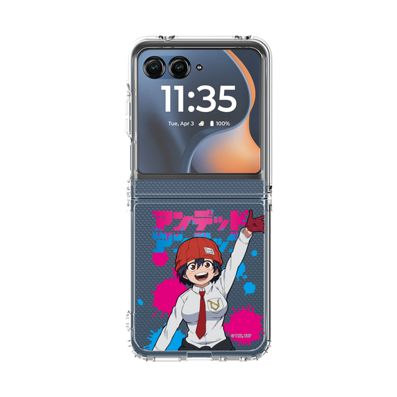 クリアケース［ アンデッドアンラック - ペイント - 出雲風子 ］