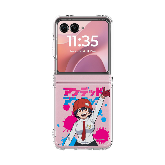 クリアケース［ アンデッドアンラック - ペイント - 出雲風子 ］