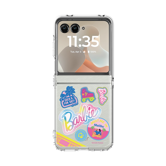 クリアケース［ Barbie - ステッカー ］