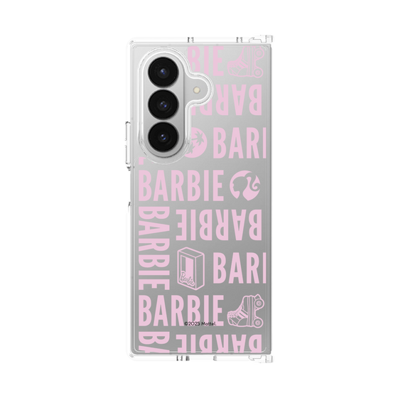 クリアケース［ Barbie - ロゴパターン3 - クリア ］