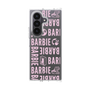 クリアケース［ Barbie - ロゴパターン3 - クリア ］