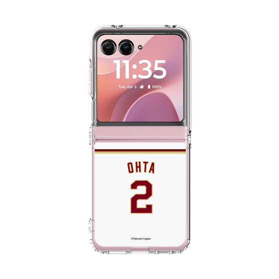 クリアケース［ 楽天イーグルス - #2 Ohta - ホーム ］