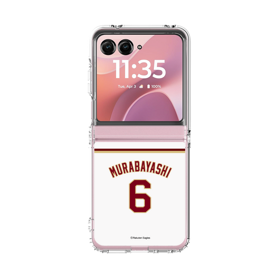 クリアケース［ 楽天イーグルス - #6 Murabayashi - ホーム ］