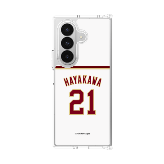 クリアケース［ 楽天イーグルス - #21 Hayakawa - ホーム ］