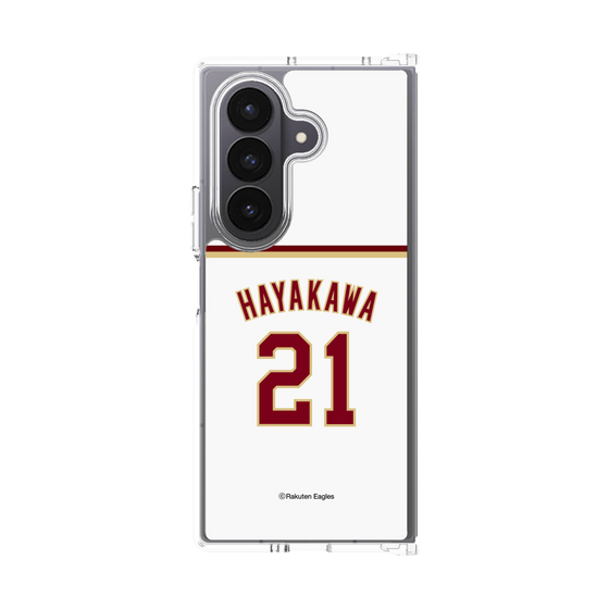 クリアケース［ 楽天イーグルス - #21 Hayakawa - ホーム ］