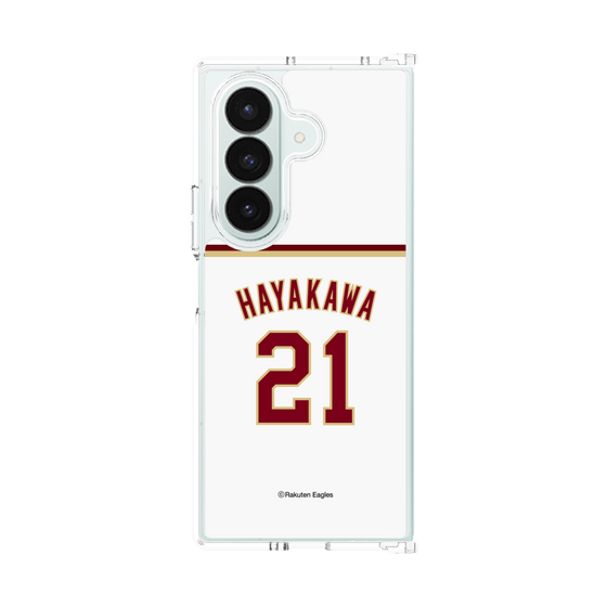 クリアケース［ 楽天イーグルス - #21 Hayakawa - ホーム ］