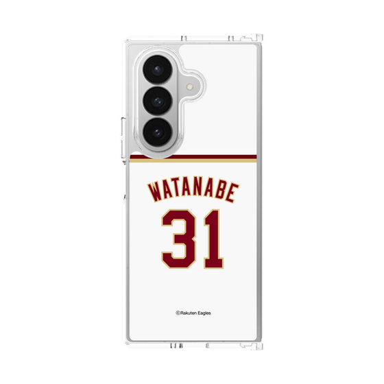 クリアケース［ 楽天イーグルス - #31 Watanabe - ホーム ］