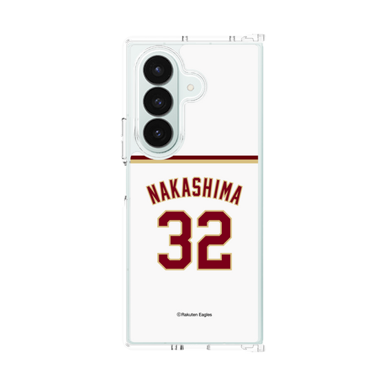 クリアケース［ 楽天イーグルス - #32 Nakashima - ホーム ］