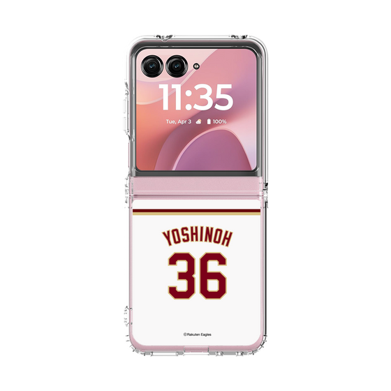 クリアケース［ 楽天イーグルス - #36 Yoshinoh - ホーム ］