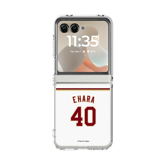 クリアケース［ 楽天イーグルス - #40 Ehara - ホーム ］