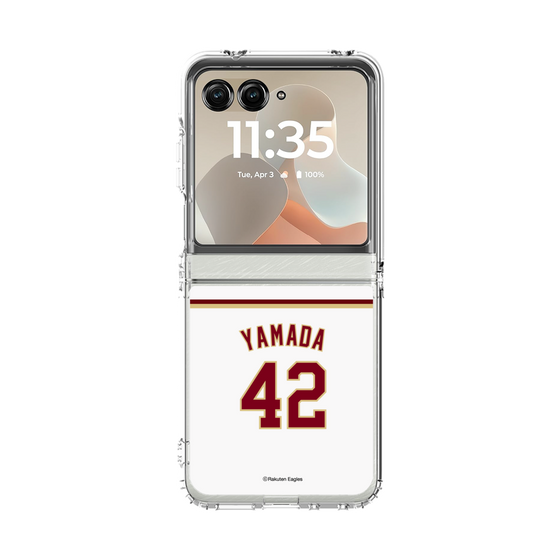 クリアケース［ 楽天イーグルス - #42 Yamada - ホーム ］