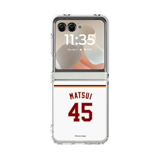 クリアケース［ 楽天イーグルス - #45 Matsui - ホーム ］