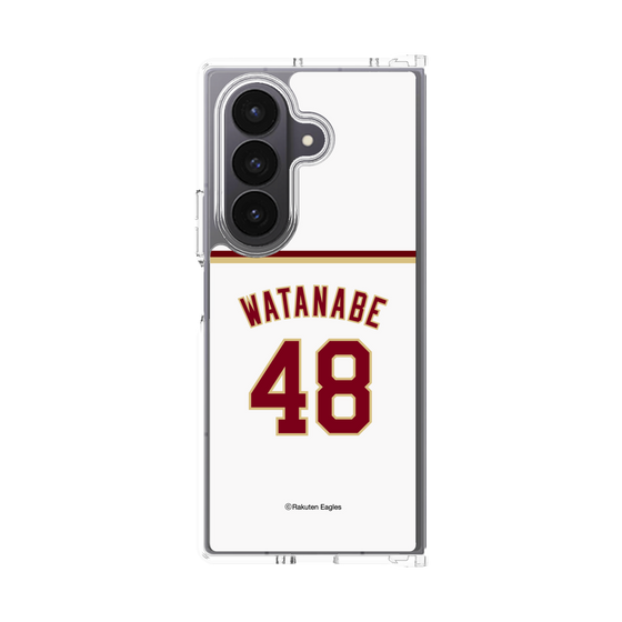 クリアケース［ 楽天イーグルス - #48 Watanabe - ホーム ］