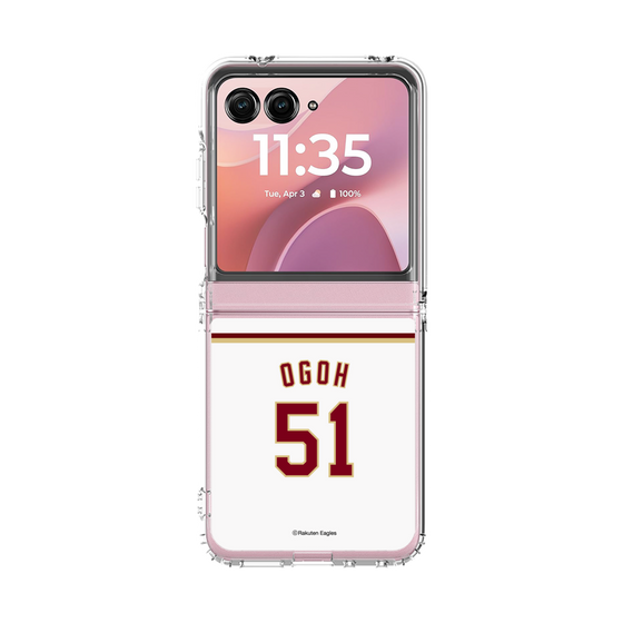 クリアケース［ 楽天イーグルス - #51 Ogoh - ホーム ］