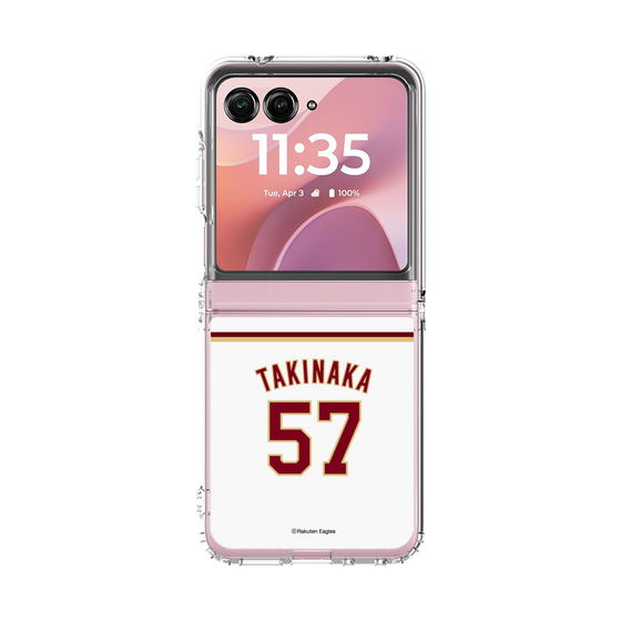 クリアケース［ 楽天イーグルス - #57 Takinaka - ホーム ］
