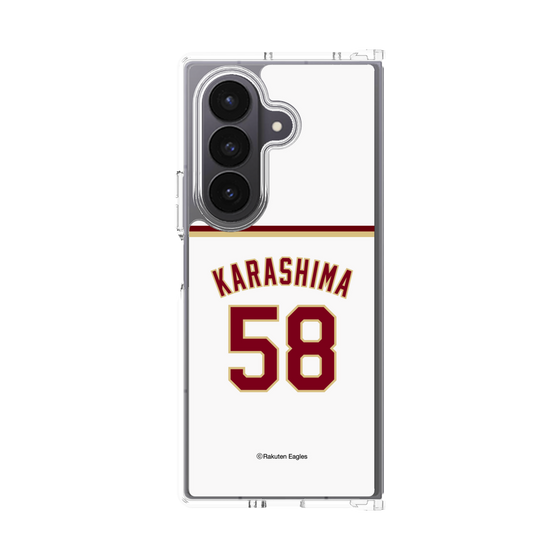 クリアケース［ 楽天イーグルス - #58 Karashima - ホーム ］