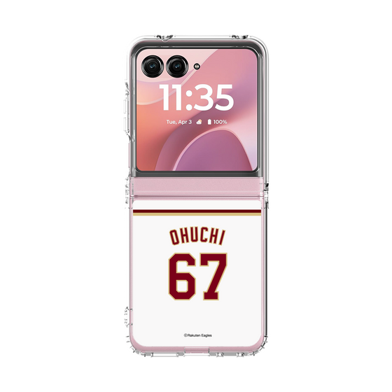 クリアケース［ 楽天イーグルス - #67 Ohuchi - ホーム ］