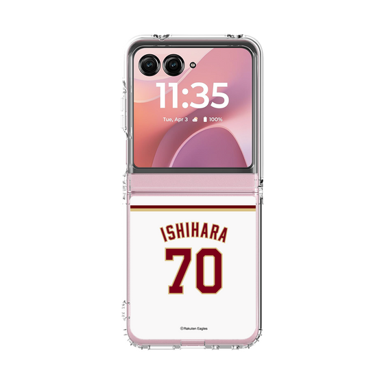 クリアケース［ 楽天イーグルス - #70 Ishihara - ホーム ］