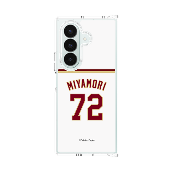 クリアケース［ 楽天イーグルス - #72 Miyamori - ホーム ］