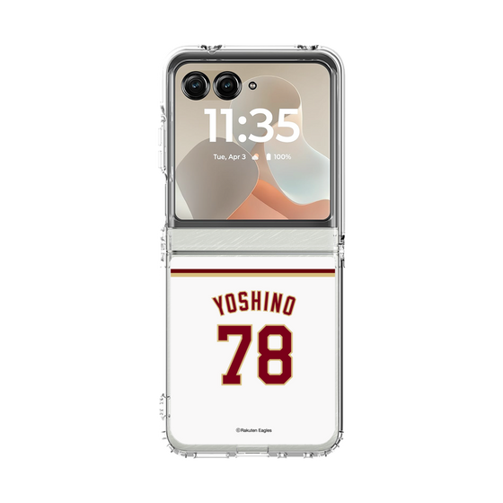 クリアケース［ 楽天イーグルス - #78 Yoshino - ホーム ］
