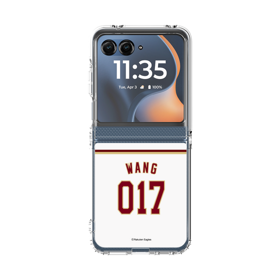 クリアケース［ 楽天イーグルス - #0117 Wang - ホーム ］