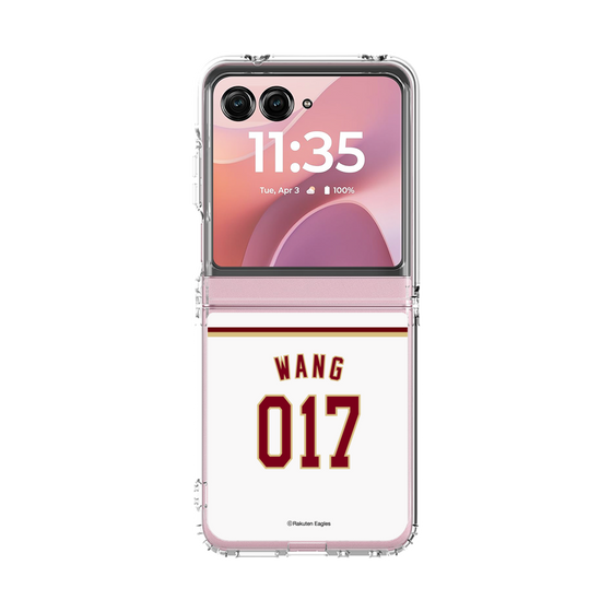 クリアケース［ 楽天イーグルス - #0117 Wang - ホーム ］