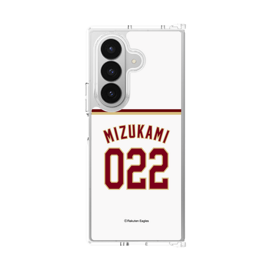 クリアケース［ 楽天イーグルス - #022 Mizukami - ホーム ］
