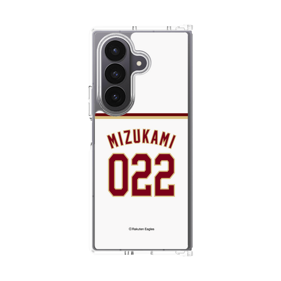 クリアケース［ 楽天イーグルス - #022 Mizukami - ホーム ］