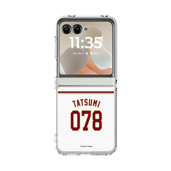 クリアケース［ 楽天イーグルス - #078 Tatsumi - ホーム ］