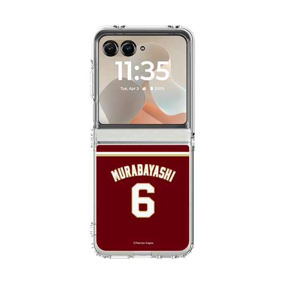 クリアケース［ 楽天イーグルス - #6 Murabayashi - ビジター ］