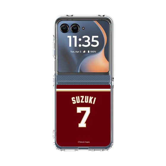 クリアケース［ 楽天イーグルス - #7 Suzuki - ビジター ］