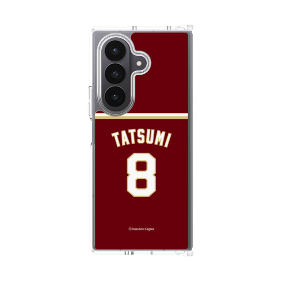クリアケース［ 楽天イーグルス - #8 Tatsumi - ビジター ］