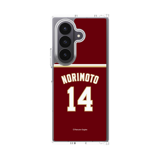 クリアケース［ 楽天イーグルス - #14 Norimoto - ビジター ］