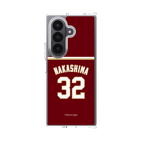 クリアケース［ 楽天イーグルス - #32 Nakashima - ビジター ］