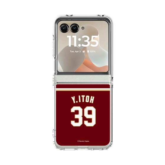 クリアケース［ 楽天イーグルス - #39 Itoh - ビジター ］