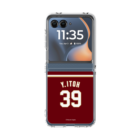 クリアケース［ 楽天イーグルス - #39 Itoh - ビジター ］