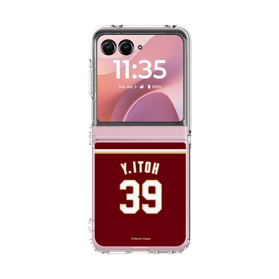 クリアケース［ 楽天イーグルス - #39 Itoh - ビジター ］