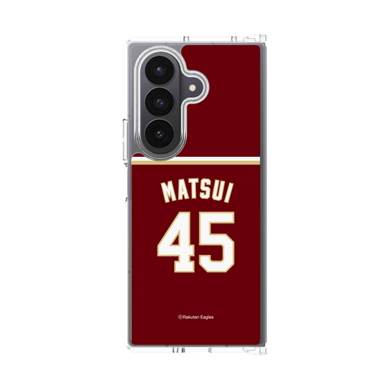 クリアケース［ 楽天イーグルス - #45 Matsui - ビジター ］