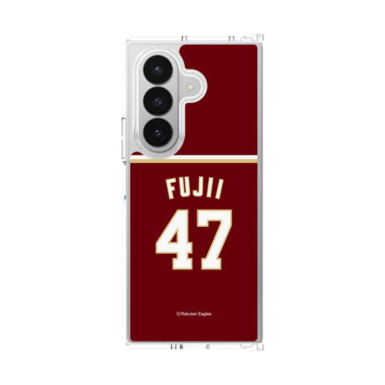 クリアケース［ 楽天イーグルス - #47 Fujii - ビジター ］
